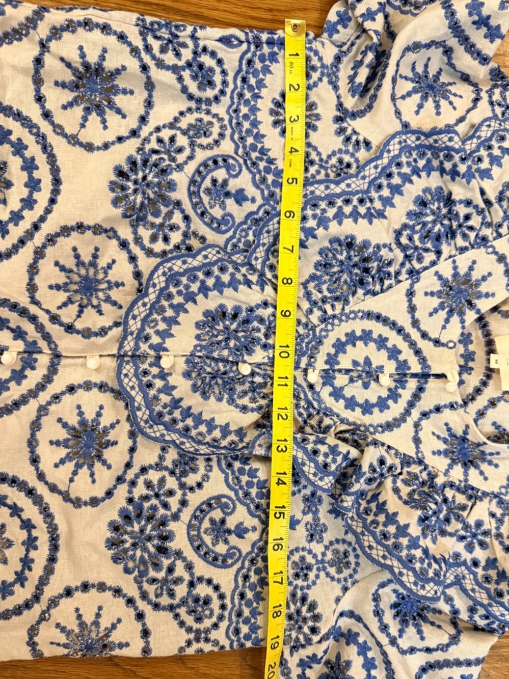 Sézane south blouse. Like new. Size 40 - Picture 7 of 8